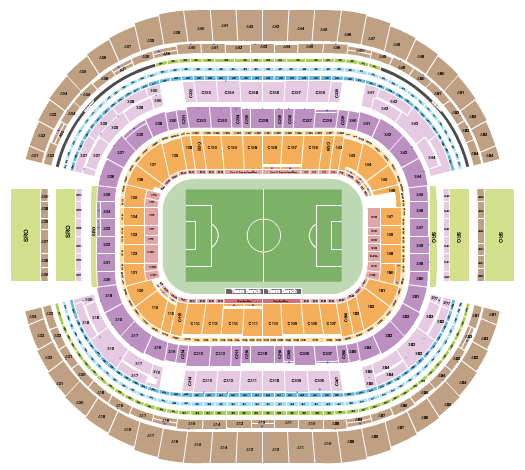 AT&T Stadium World Cup Seating Chart