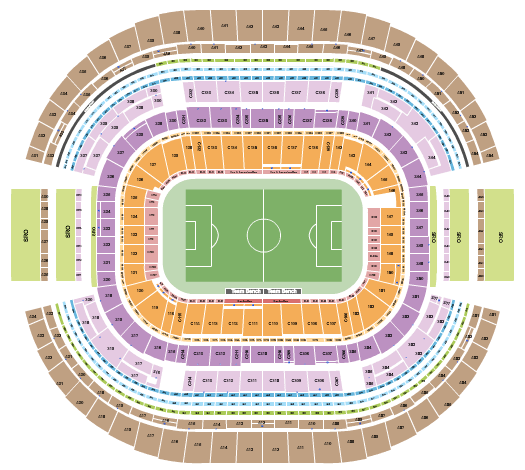 AT&T Stadium World Cup Seating Chart